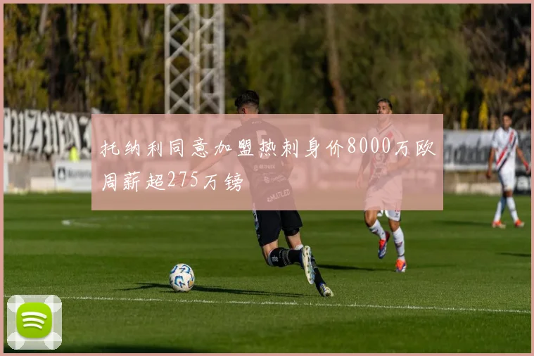 托纳利同意加盟热刺身价8000万欧周薪超275万镑